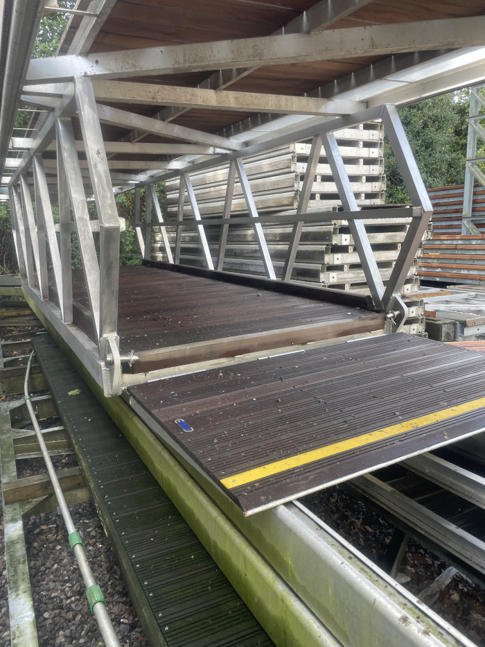 Aluminium Gangway 5 x 1.5m with transition ramp (new cancelled order)