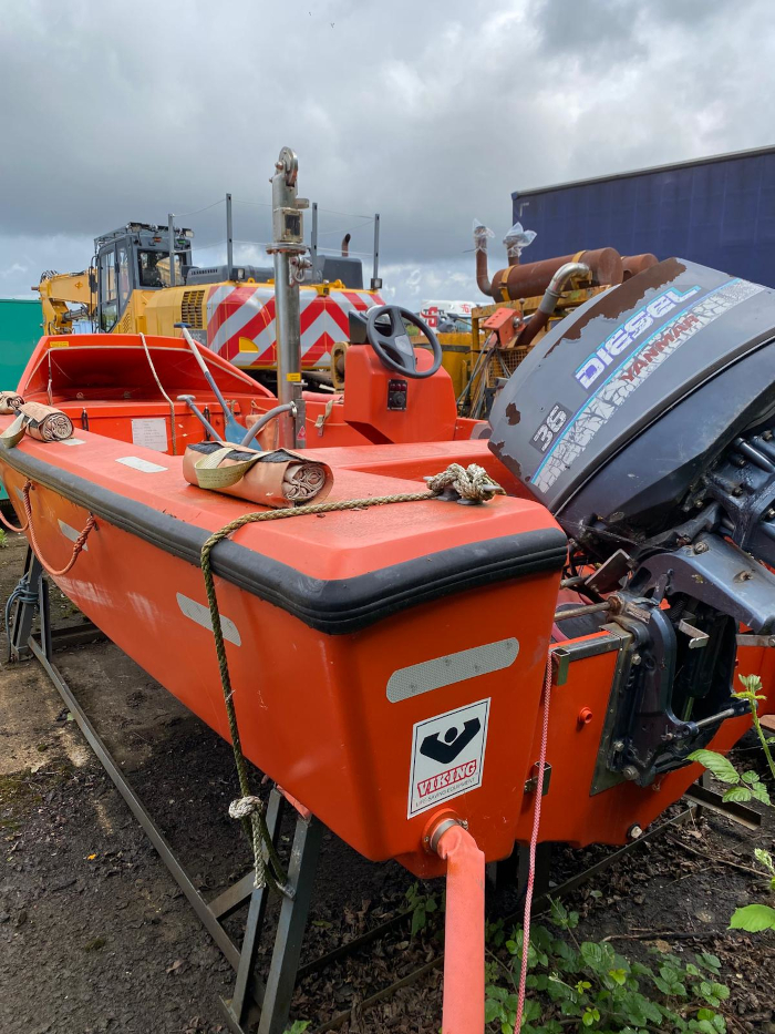 Viking Solas 470 GRP 1 MOB Rescue Boat 4.75M