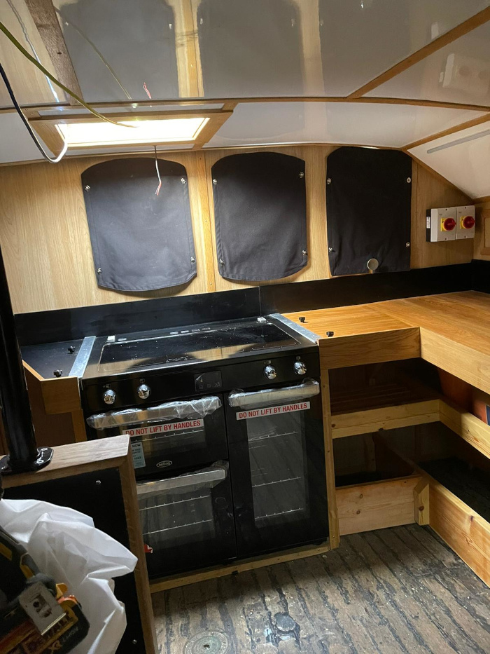 Inger Professionally Converted Danish Trawler Houseboat Conversion