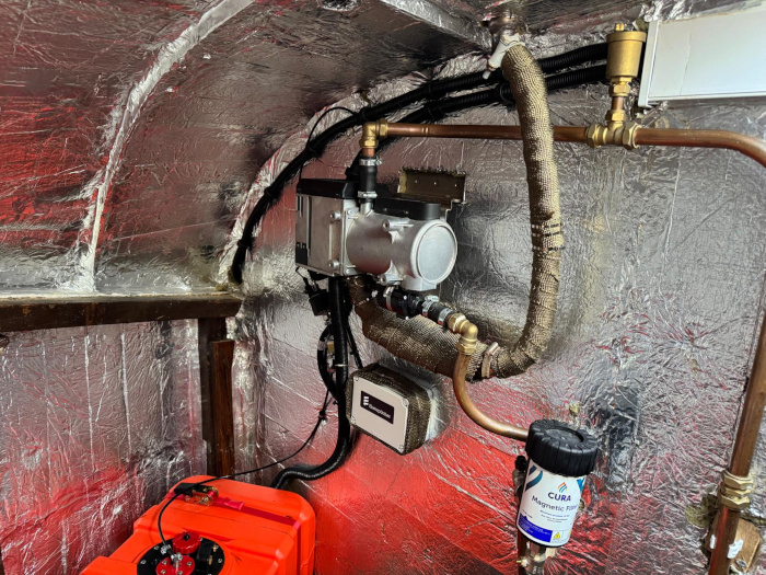 Inger Professionally Converted Danish Trawler Houseboat Conversion