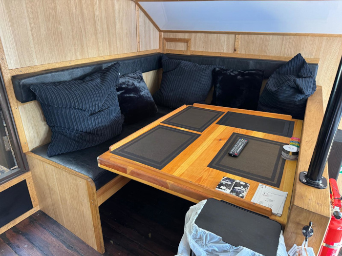 Inger Professionally Converted Danish Trawler Houseboat Conversion