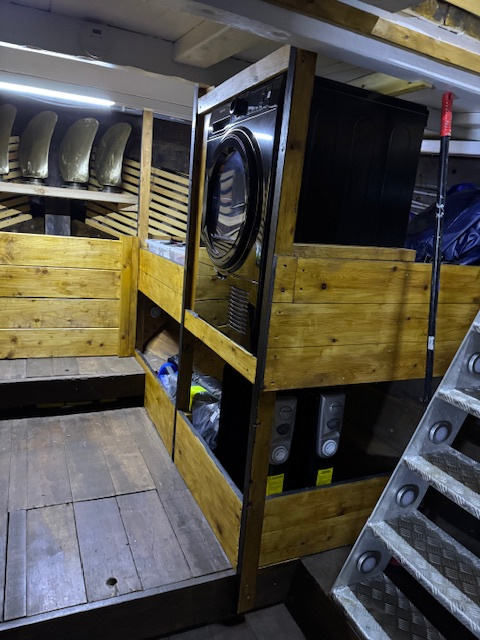 Inger Professionally Converted Danish Trawler Houseboat Conversion