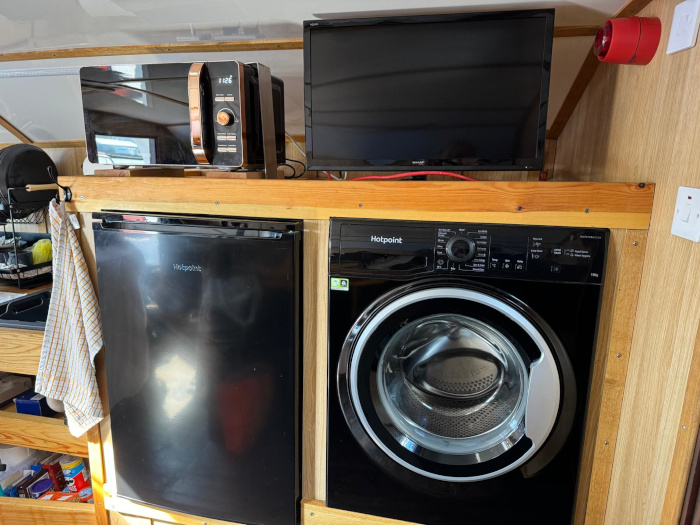 Inger Professionally Converted Danish Trawler Houseboat Conversion