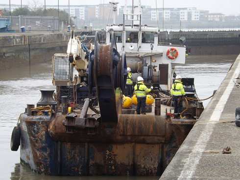 Andrew Christy: Hookness Workboat/barge